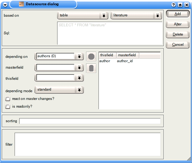 The form datasource dialog(2)